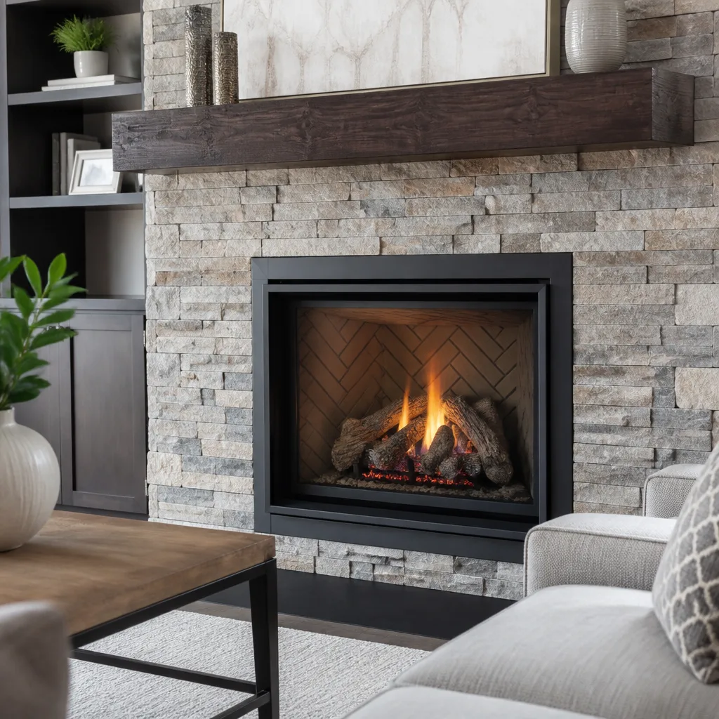 Gas fireplace service